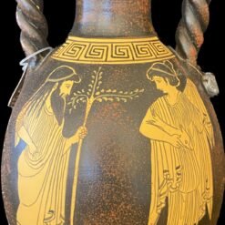 Red figured Amphora vase