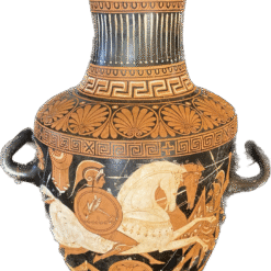 Athenaen red-figure hydria vase.