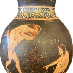 Athenian red figure oenohoe.