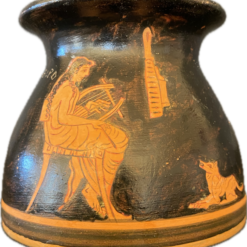 Athenian red figured oenohoe.