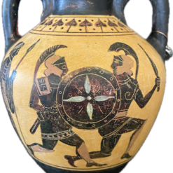 Athenian black figure Amphora.