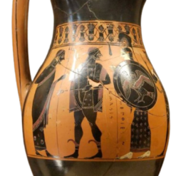 Attic black-figure olpe.