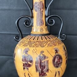 Athenian Black-figure amphora with stand.