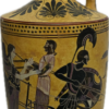 Attic black -figure Lekythos.