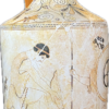 Attic white Lekythos vase.