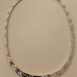 Sterling Silver 925 Ancient Greek Meander Jewelry
